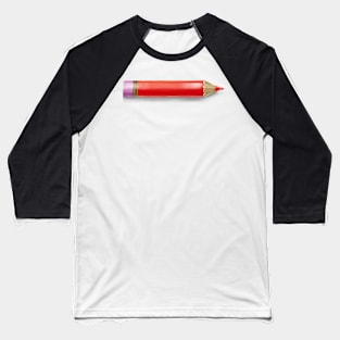 Red Pencil Baseball T-Shirt